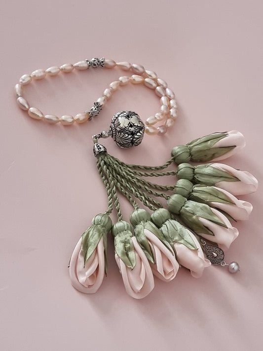 LIMITED EDITION - MINI  NATURAL PEARL SIBHA [لؤلؤ طبيعي]