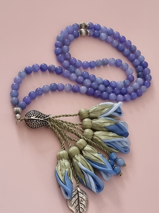 Jade Natural Stones/ Ombre Tulips [اليشم]
