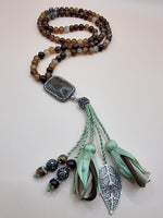 NEW - Limited Edition - Agate Natural Stones - Ombre Tulips [عقيق]