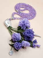 NEW - SPECIAL EDITION - Agate Natural Stones/ Lavender Flowers [عقيق]