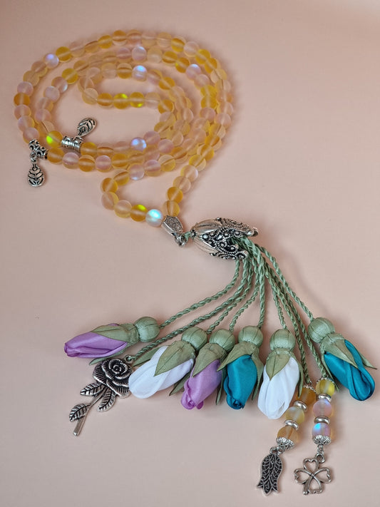 NEW - Thermal Quartz Natural Stones/ Multicolored Tulips  [كوارتز حراري]