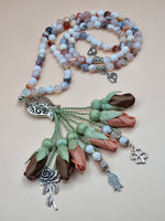 RAMADAN COLLECTION                                   Agate Natural Stones/ Multicolored Tulips [عقيق]