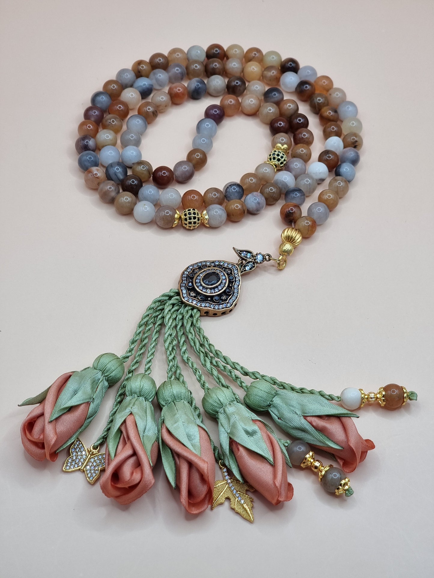 RAMADAN COLLECTION - LIMITED EDITION - Jade Stones/ Persian Tulips [اليشم]