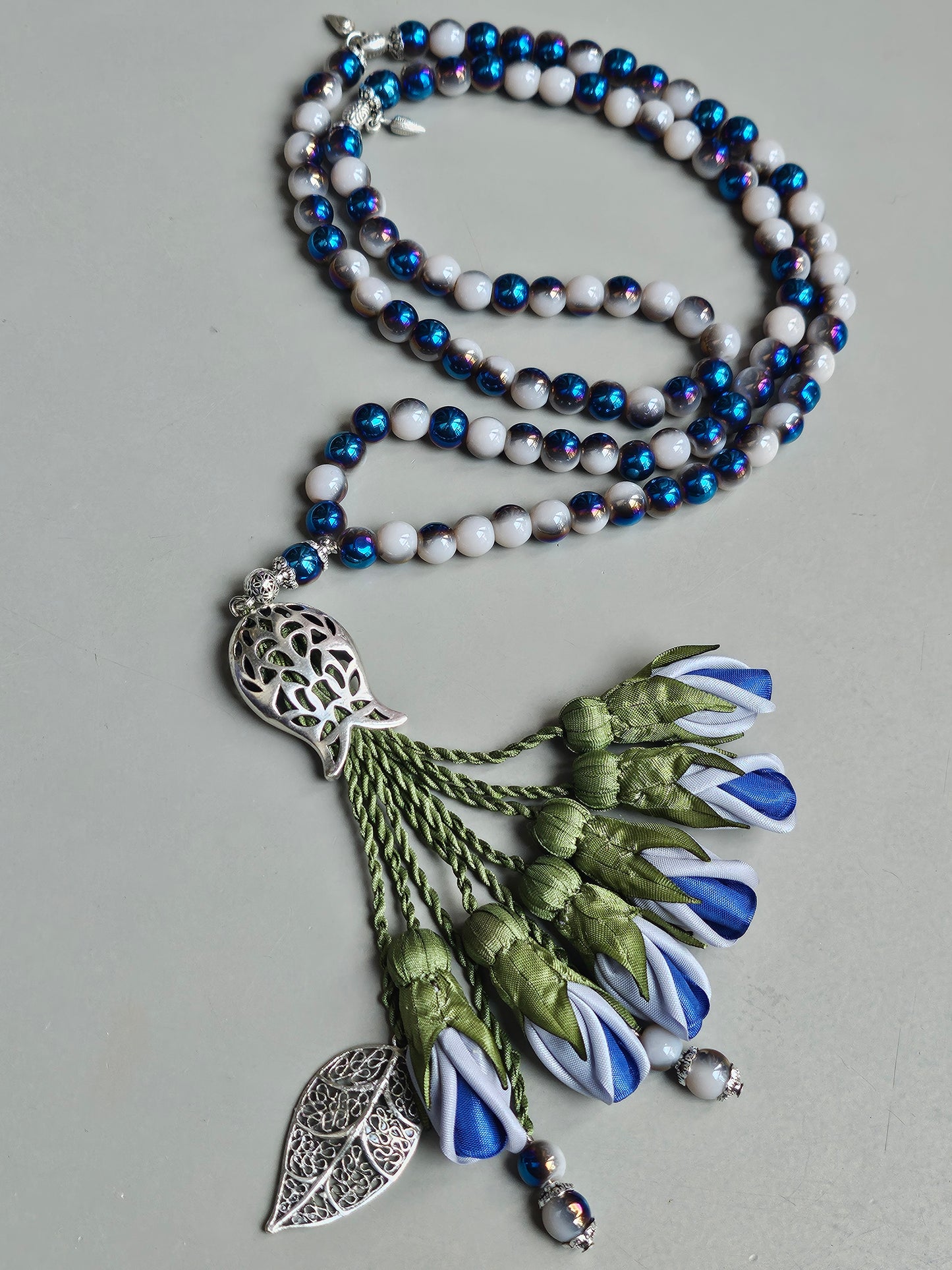 Glass Beads / Ombre Tulips