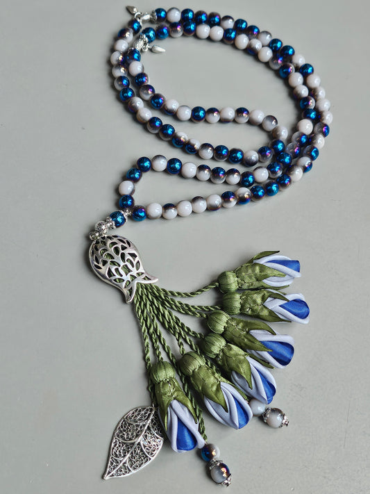 Glass Beads / Ombre Tulips