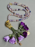 Agate Natural Stones/ Two Shades of Flowers [عقيق]