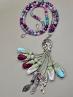 Agate Natural Stones/ Three Shades of Tulips [عقيق]