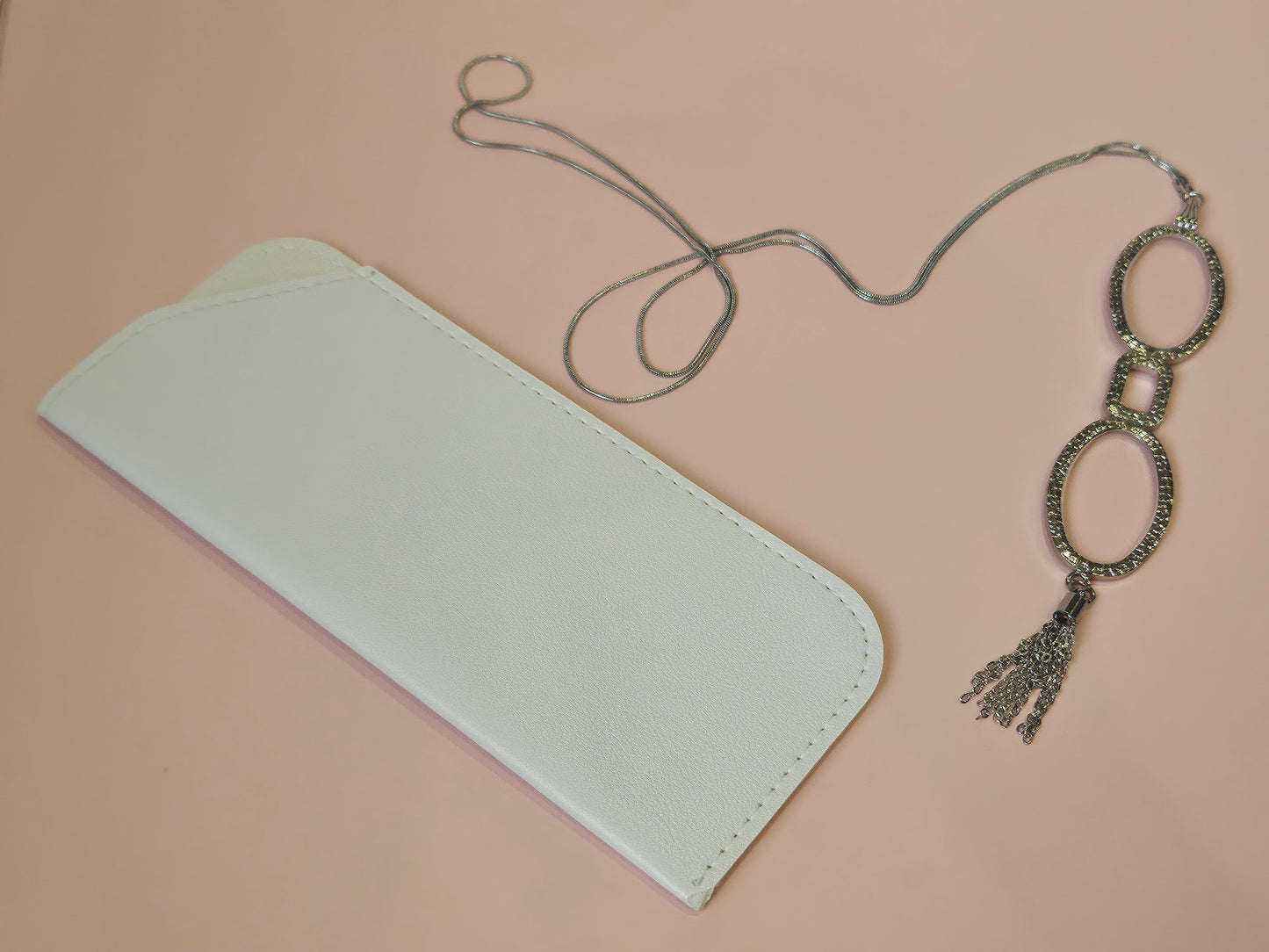 Eid Edition - Elegant Reading Glasses Necklace [+2.00] Silver