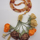Special Edition - Natural Agate Stones/ Unique Flowers [عقيق] 
تنويه: قد تختلف الألوان والإكسسوارات المعروضة قليلاً عن الواقع نتيجة لاختلاف إعدادات الشاشات والإضاءة أثناء التصوير.
