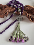 Jade Natural Stones/ Purple Tulips [اليشم]
