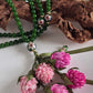 Special Edition - Natural Jade Stones/ Unique Flowers [اليشم]                                   
تنويه: قد تختلف الألوان والإكسسوارات المعروضة قليلاً عن الواقع نتيجة لاختلاف إعدادات الشاشات والإضاءة أثناء التصوير.