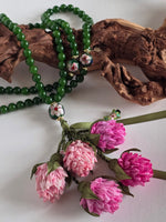 Special Edition - Natural Jade Stones/ Unique Flowers [اليشم]                                   
تنويه: قد تختلف الألوان والإكسسوارات المعروضة قليلاً عن الواقع نتيجة لاختلاف إعدادات الشاشات والإضاءة أثناء التصوير.