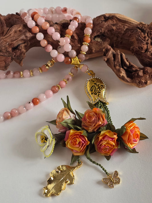 Special Edition - Natural Jade Stones/ Unique Flowers [اليشم]                                   
تنويه: قد تختلف الألوان والإكسسوارات المعروضة قليلاً عن الواقع نتيجة لاختلاف إعدادات الشاشات والإضاءة أثناء التصوير.