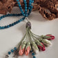 Jade Natural Stones/ Multicolored Tulips with limited edition silver accent [اليشم]                
تنويه: قد تختلف الألوان والإكسسوارات المعروضة قليلاً عن الواقع نتيجة لاختلاف إعدادات الشاشات والإضاءة أثناء التصوير
