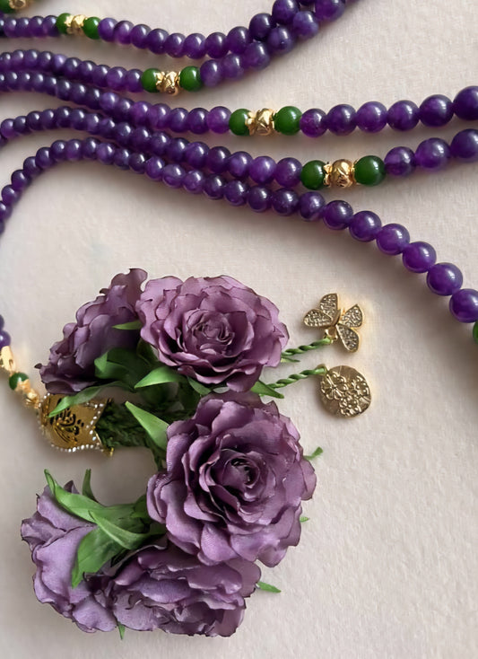 PRE-ORDER طلب مسبق - LIMITED EDITION - Agate Natural Stones/ Multicolored  Unique Flowers  [عقيق]                                  سيتم شحن الطلب بتاريخ ٣/٣ باذن الله  
تنويه: قد تختلف ألوان أو بعض اكسسوارات المنتج قليلاً عن الصور المعروضة وذلك حسب توفرها