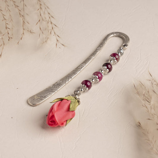 Bookmark / Bright Pink Tulip