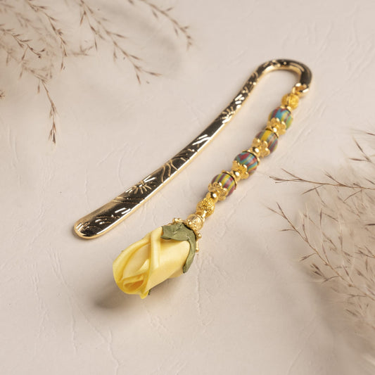 Bookmark / Pastel Yellow Tulip