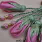 Jade Natural Stones/ Pink Tulips [اليشم]