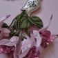 SPECIAL EDITION Agate Natural Stones/ Unique White Flowers [عقيق]